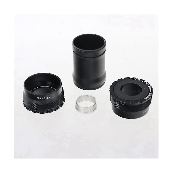 T47 Trådad Bottenfäste Innerdiameter 47mm Bredd 68-86.5mm Aluminiumlager För 24mm Vevarm