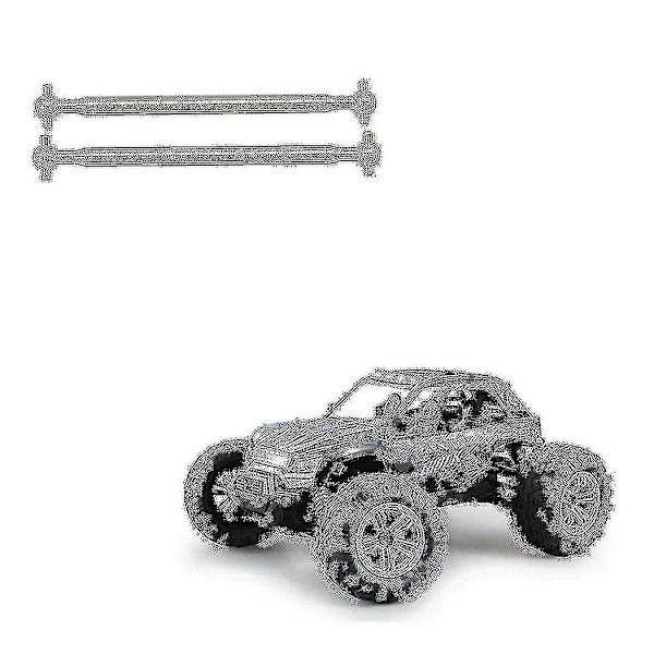 2 st metall bakre dogbone drivaxel Qwj03 för Xinlehong Q901 Q902 Q903 9130 9136 9137 1/16 Rc bil S[C]