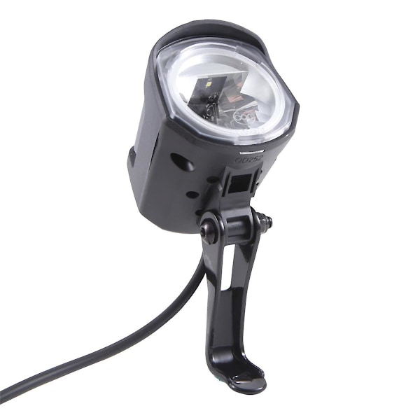 36V 48V El-sykkel Lys Scooter Lampe 2-i-1 med Horn Elektrisk Sykkel LED Forlykt