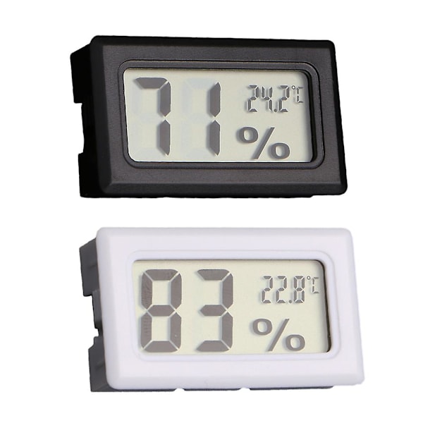 2 st Mini Hygrometer Hemhygrometer Inomhus Termometer Mini Termometer Hushållshygro