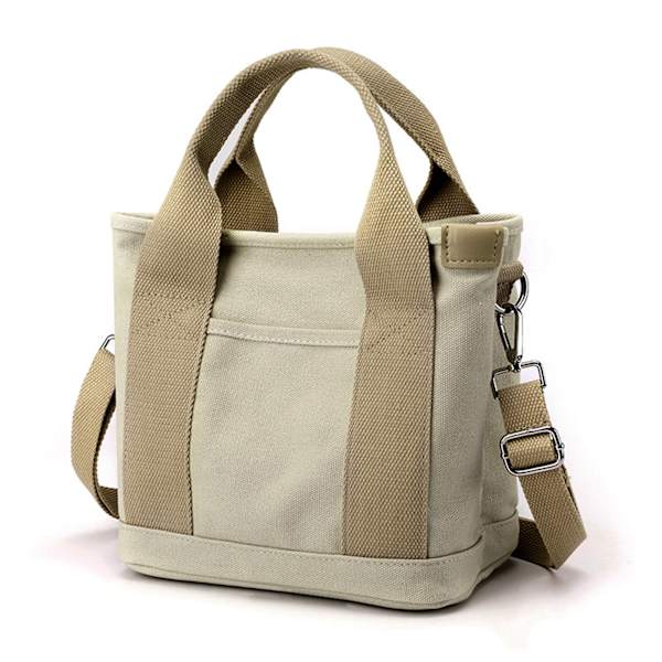 Stor Rymlig Handväska med Flera Fack för Kvinnor - Tote Bag, Arbetsväska, Gymväska [C]