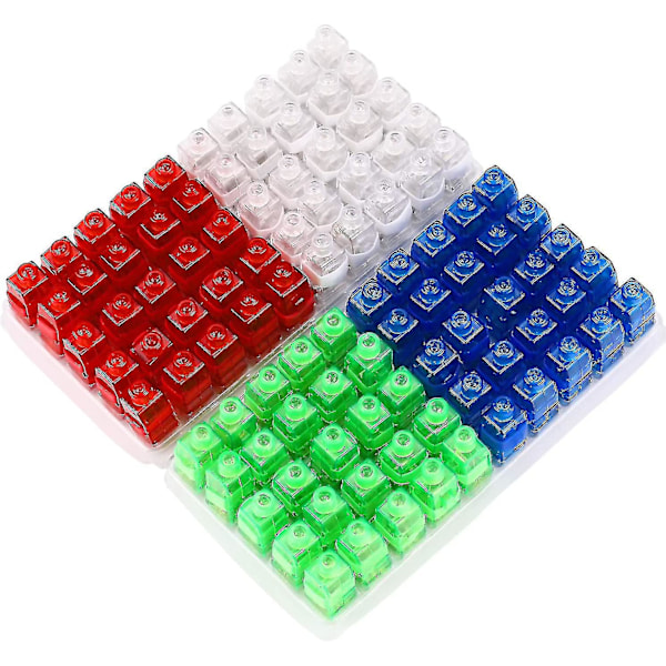 100 st Led Fingerljus, Blinkande Ljusringar -YH