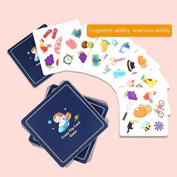Interest Crazy Find -korttipöytäpelisetti pojille/tytöille syntymäpäivälahjaksi (C)