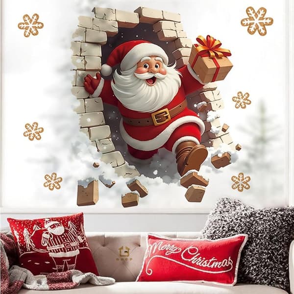 3D Juldekoration Tomtefigur 35x40cm[C]