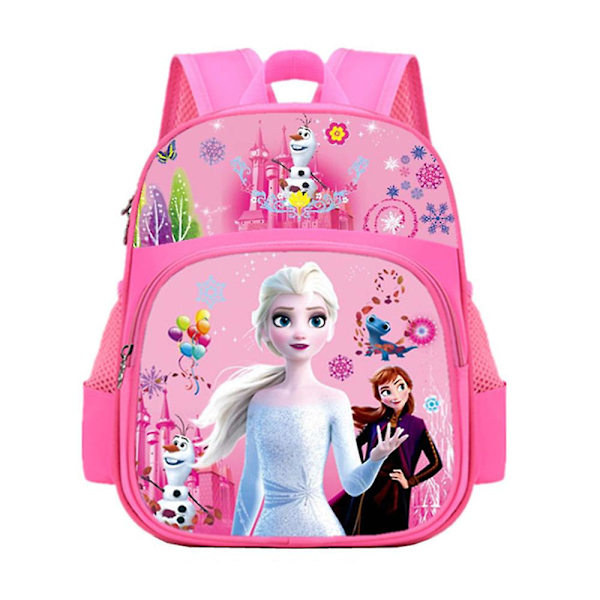 Cartoon Character Kindergarten Bag For Toddler Kids Boys Girls Frozen Spider-man Backpack School Bags Waterproof Lightweight Bookbag