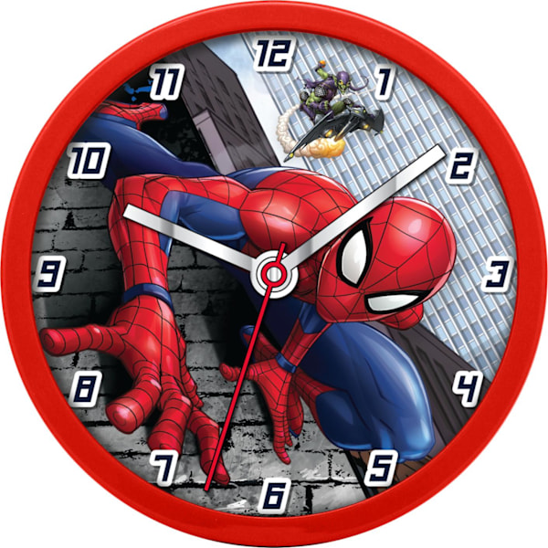 Spiderman väggklocka för barn Avengers