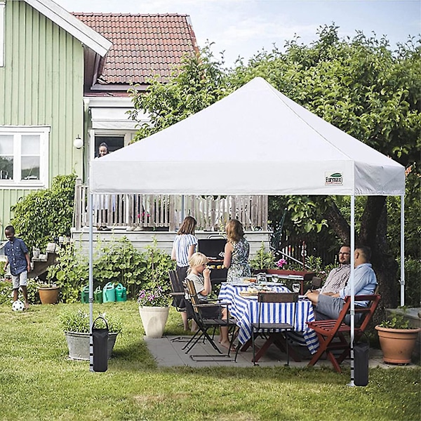 4 stk. Tunge Takvektposer med Borrelås - Sandposer for Parasolltelt, Gazebo 4 Pack