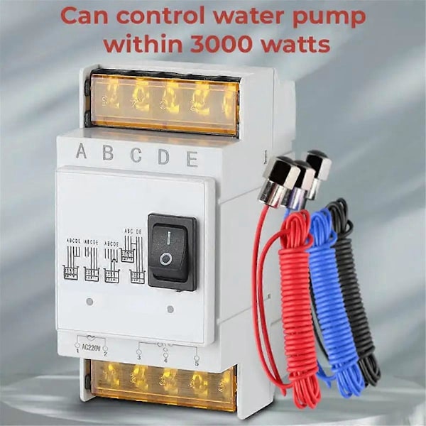 Fuldt Automatisk Vandstandskontrol Switch 25A 220V Vandtank Væske Niveau Detektor Sensor Vandpumpe Controller B