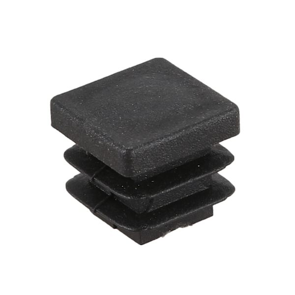 12 st 15mm x 15mm Plastkvadratiska Kappor Rörinsatser Ändtäppning