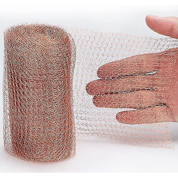 20 Fots Koppar Nät Skadedjurs Snigel Stopp Nät Gnagare Nät Kontroll Trädgård Snigel Skadedjursbekämpning För Mus Snigel Duva[C]