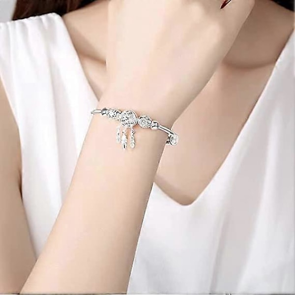 Silverarmband, Girl Mode Silverarmband, Sött armband för flickor