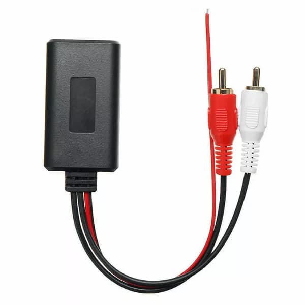 Bil Universal Trådløs Bluetooth Modul Musikkadapter RCA Aux Lydkabel