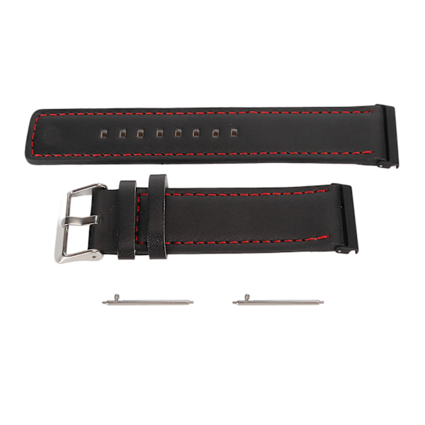 Urremme 24mm PU-Lær Hurtigutløsning Komfortabel Håndleddsreim for Suunto Spartan 7 9 D5i[C]