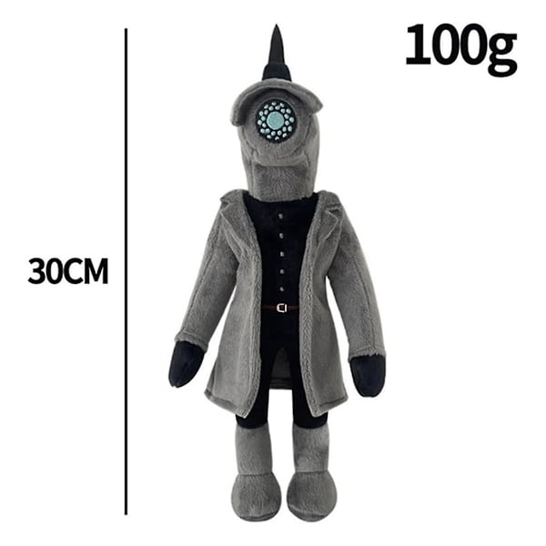 Skibidi Toalett Plyschleksak, Speakerman Plyschskräckspel Stoppade Plushies Dockleksaker Samlarföremål Presenter för Barn Samlare A