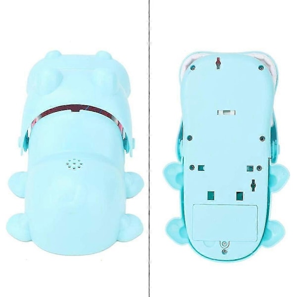 Hippo Tänder Leksaker Spel kompatibelt Barn Klassiskt Bitande Finger Tandläkarspel Roligt Brädspel kompatibelt 4 5 6 7 8 År Gamla Pojkar Flickor Vuxna (C)