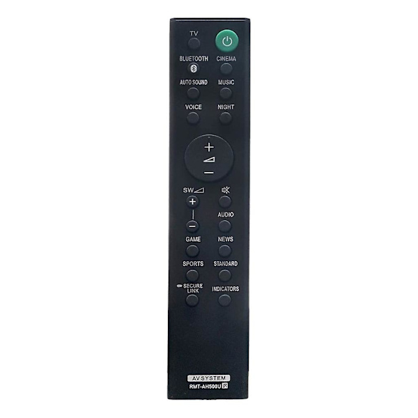 Fjernkontroll RMT-AH500U Reservedel for SoundBar HT-S350 HT-SD35 SA-WS350 SA-S350 SA-WSD35 Høyttalersystem Fjernkontroll