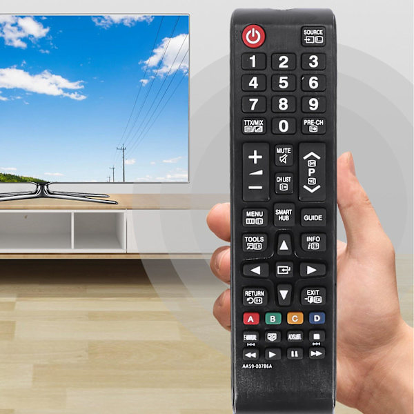 Ersättningsfjärrkontroll AA59-00786A AA5900786A för LED-TV