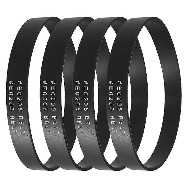 Pack Vakuumremsats Ersättningsremmar för Eureka Style U E0205 Upprätt Dammsugare, för Eureka NEU202, NEU181, NEU180, etc