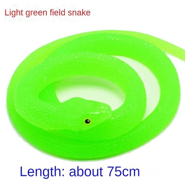 75 cm gummiormar Realistiska trickleksak Små ormar Simulation Snake Whimsy 2024 E