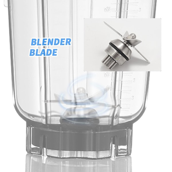 Blenderblad Reparationskit Fjernelsesværktøj, Drevsok med Skive, Til Vitamix 5200 Serie 64 48 32oz[C]
