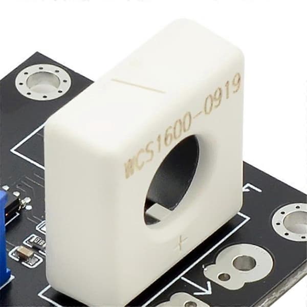Justerbar DC Strømsensor WCS1800 3-5V 100A/70A/35A Overstrømsbeskyttelse