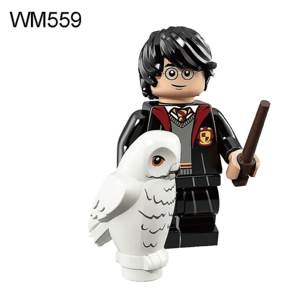 Kompatibel med Lego Harry Potter Ron Weasledobie klossar för barn Draco Malfoy