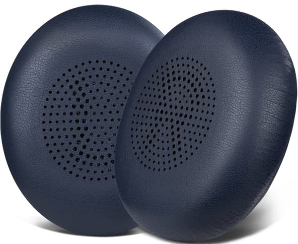 Öronkuddar Ersättning för Jabra Evolve2 65 (65MS 65UC USB)/Evolve2 40 (40UC 40MS USB)/Elite 45h On-Ear Trådlöst Headset (Marinblå)