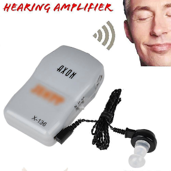 Hörselapparater Ljudförstärkare Batteridriven Hörselförbättringsenhet (C)