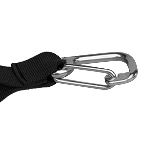 Dykker Lanyard Rem med Webbing Bælte, Orange og Sort