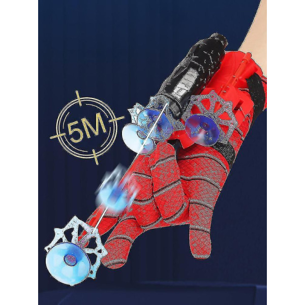 2024 uppladdningsbar elektrisk webbstartare Auto Take-up Spider Silk Handled Rolig leksak för barn A