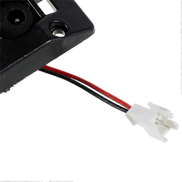 Kompatibel for KUGOO S1/S2/S3 8-tommers elektrisk sparkesykkel kontrollerdeksel med ladeport (C) Black