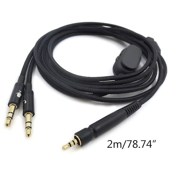 Reserve Audiokabel for Sennheiser - Game Zero PC 373D GSP350 Double plug version