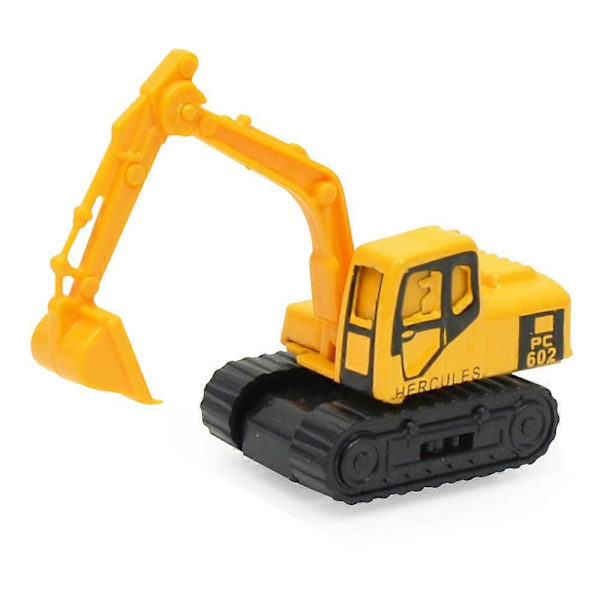 8 stk. Mini Konstruktion Køretøjer Ingeniørbil Gravemaskine Tipvogne Multi Style Legetøj Boxing Day