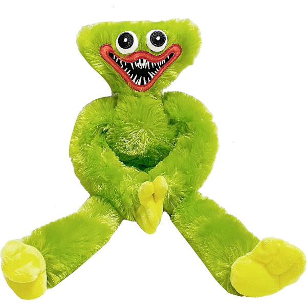 15.7 tum Plyschleksak Intressant Och Skrämmande Dol Wuggy Läskig Och Rolig Fylld Plyschdjur Huggy Presenter För Spelentusiaster Pojkar Och Flickor (grön)