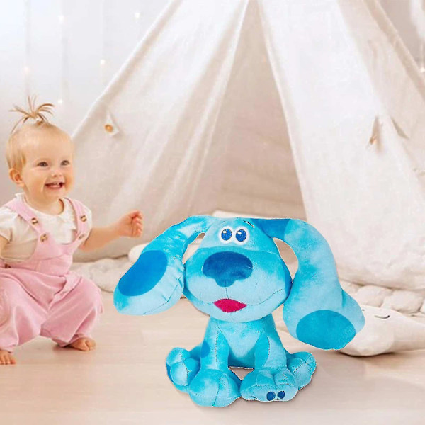 Blues Clues And You Blå Hvalpehund Plys Dupper Bløde Dyr Hund Fyldte Legetøj Til Børn Gaver 7,9 Tommer