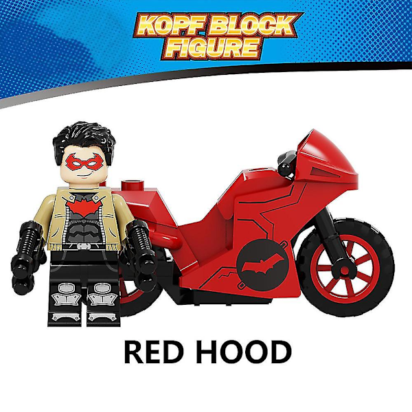 8 stk. Ghost Rider Byggeklodser Actionfigurer Sæt Børn Fans Samlet Minifigurer Samleobjekter Legetøj Gave