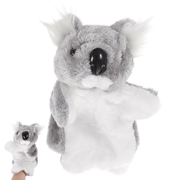 Koala Handdocka Plysch Koala Dockor Barn Rollspel Leksak Fylld Handdocka Leksak