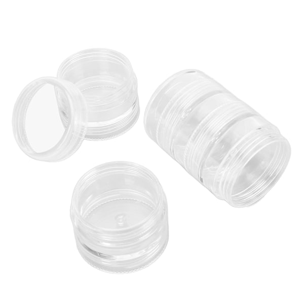 5-lags Urdelssæt Opbevaringsboks Transparent Urskrue Komponent Bevægelse Container Organizer 1,5 tommer [C]