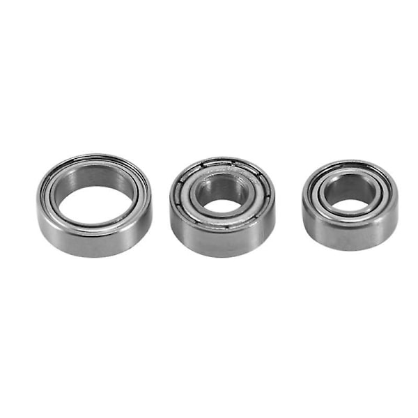 16 st. Stålkulageruppsättning för Tamiya TT02 TT-02 TT02D TT-02D 1/10 RC-bil Uppgraderingsdelar Tillbehör