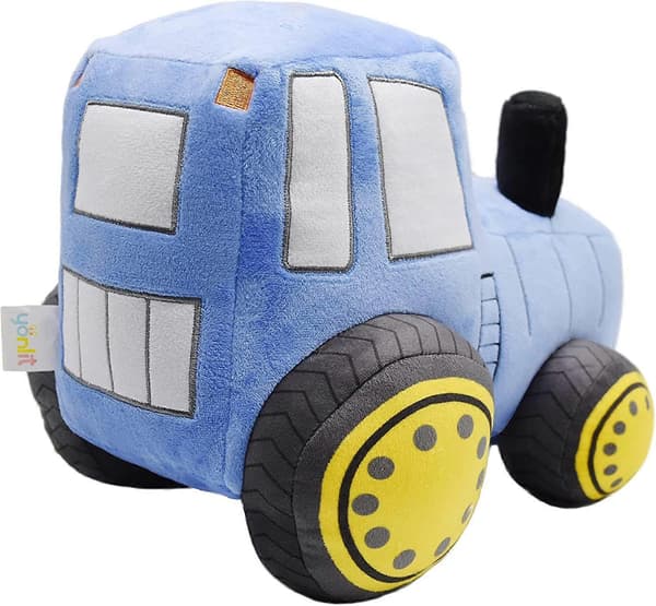 Sød Blå Traktor Plyslegetøj 12 Gave til Børn