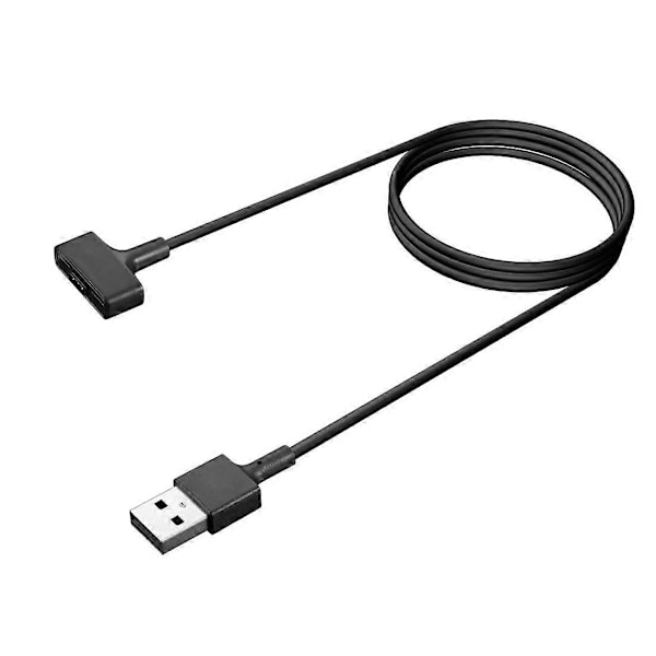 Officiell laddningskabel för Fitbit Ionic (Svart) (FCC)