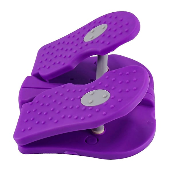 Träningsmaskin med Pedaler Mini Cykel Pedal Tränare Fitness Hopfällbar Pedal Tränare Under Skrivbord Fot Pe (C)