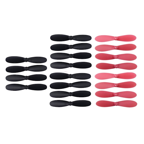 20 Stykker Mini Drone Propeller RC Drone Blad for HS190 RC Drone Modell (C)