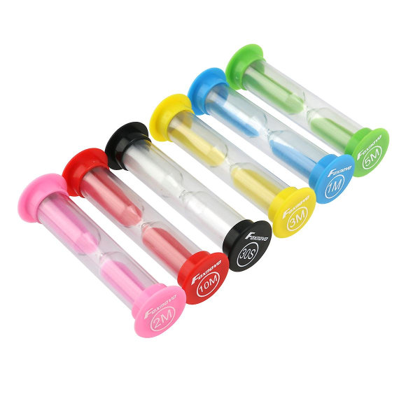 Sandtimmar för barn Sandtimer Timglas Timer 1 minut Sandklocka 5 minuter Sandglas Timer Timglas TimerC[C]
