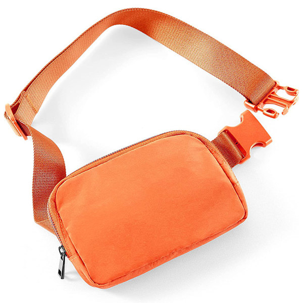 (Oransje) Utendørs Sports Fitness Messenger Bag Midjeveske[C]