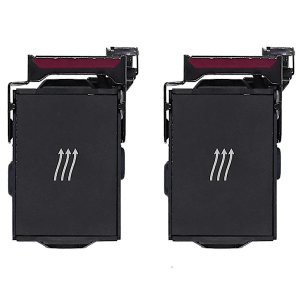 2 st CPU-kylfläktar, för HP ProLiant DL360 G8 DL360E G8 DL360P G8 Fläktmodul 654752-003 732136-001 Black
