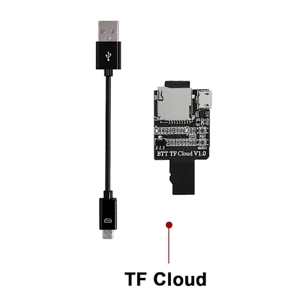 BTT SD Cloud TF Cloud V1.0 Modul Trådløst Transmissionskort til 3D-printer Without TF card