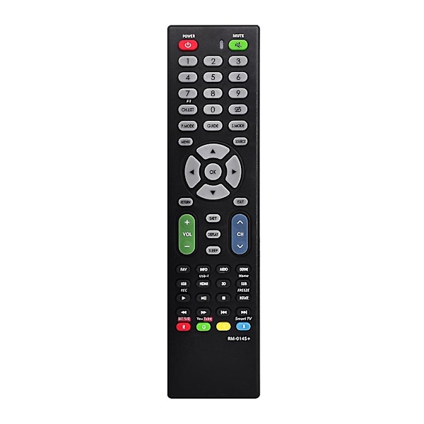 Ersättningsfjärrkontroll RM-014S+ Universal Kanaljusterare Hushållsapparater (C)