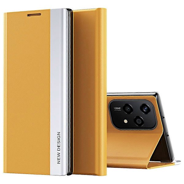 For Honor 200 Lite Case Anti-Drop Læder Telefon Cover med Stativ