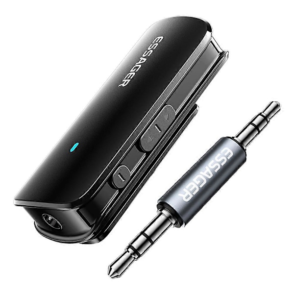 ESSAGER ES-BT09 Monitoiminen Bluetooth-sovitin Kannettava langallinen langattomaan BT5.3 Lavalier (C)